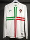 2012 Portugal Away Player Version Long Sleeve Retro Soccer Jersey (长袖球员)