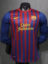 2011/2012 BAR Home Player Version Long Retro Soccer Jersey长袖球员