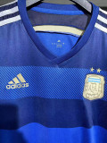 2014 Argentina Away Player Version Retro Soccer Jersey球员