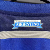 2014 Argentina Away Player Version Retro Soccer Jersey球员