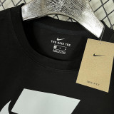 2025NK Letter Brother Black Pure Cotton T-shirt# T 238