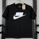 2025NK Letter Brother Black Pure Cotton T-shirt# T 238