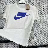 2025NK Letter Brother White Pure Cotton T-shirt# T 238