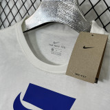 2025NK Letter Brother White Pure Cotton T-shirt# T 238