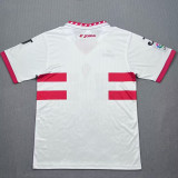 1996/1997 Sporting de Gijón Away Retro  Soccer Jersey带西甲章