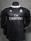 2014/2015 RMA Third Player Version Long Sleeve Retro Soccer Jersey长袖球员
