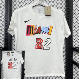 2025NK BUTLER #22 White Pure Cotton T-shirt# T 239