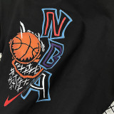 2025 T241 NK Slum Dunk Black Pure Cotton  T-shirt