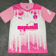 25/26 Morocco Pink & White Training Shirts(胸前粉色广告）