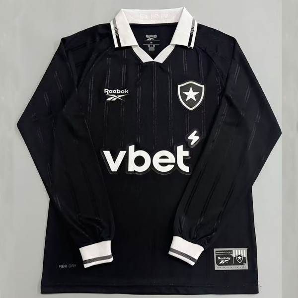 25/26 Botafogo Away Long Sleeve Fans Soccer Jersey长袖