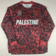 25/26 Palestino Deportivo Black & Maroon Long Sleeve Soccer Jersey(英文版)