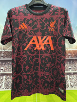 25/26 LIV pre-match Black Red Training Shirts