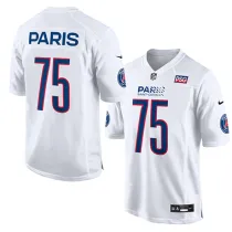 25/26 PSG NFL White Rugby Jersey