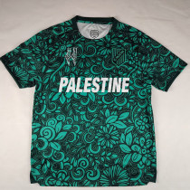 25/26 Palestino Deportivo Dark Green Fans Soccer Jersey(英文版)