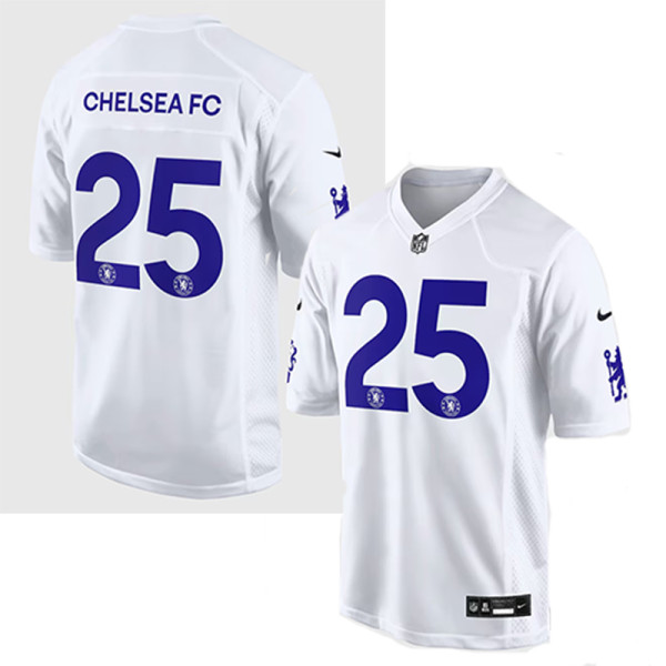 25/26 CHE NFL White Rugby Jersey
