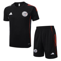 25/26 Ajax Black Training Short Suit #D25149