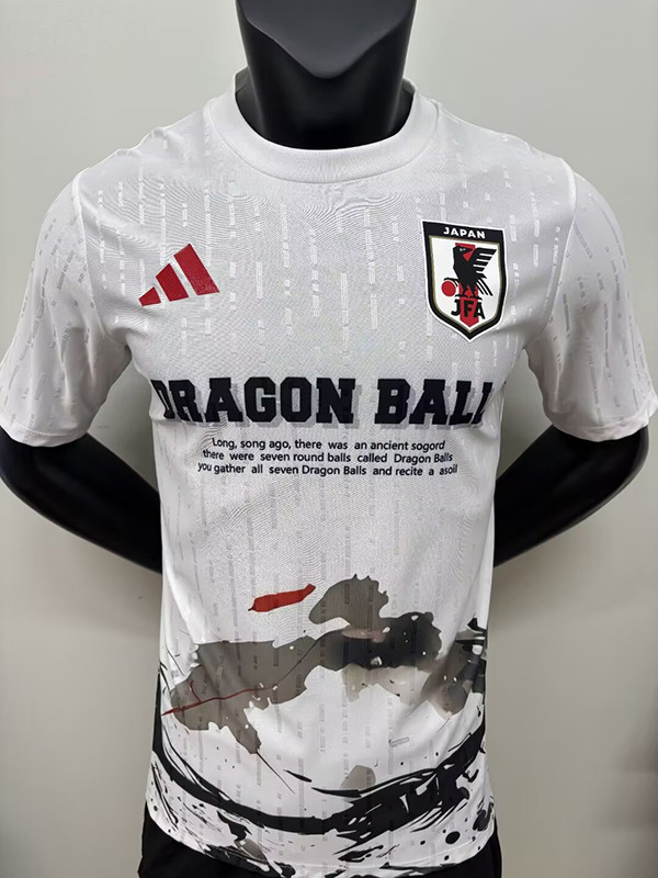 25/26 Japan Wukong English Edition White Player Version  Soccer Jersey#17