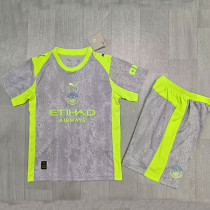 25/26 Man City Third Kids Soccer Jersey