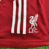 25/26 LIV Home Player Version Kids Soccer Jersey球员