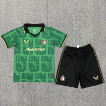 25/26 Feyenoord fourth Kids Soccer Jersey