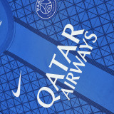 25/26 PSG Grid Tower Blue Training Short Suit