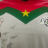 25/26 Burkina Faso Away Player Version Soccer Jersey