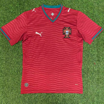 26/27 Portugal Home Fans Soccer Jersey