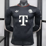 25/26 Bayern Third  Player Version Long Sleeve Soccer Jersey长袖