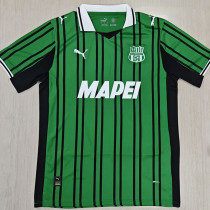 25/26 Sassuolo Home Fans Soccer Jersey