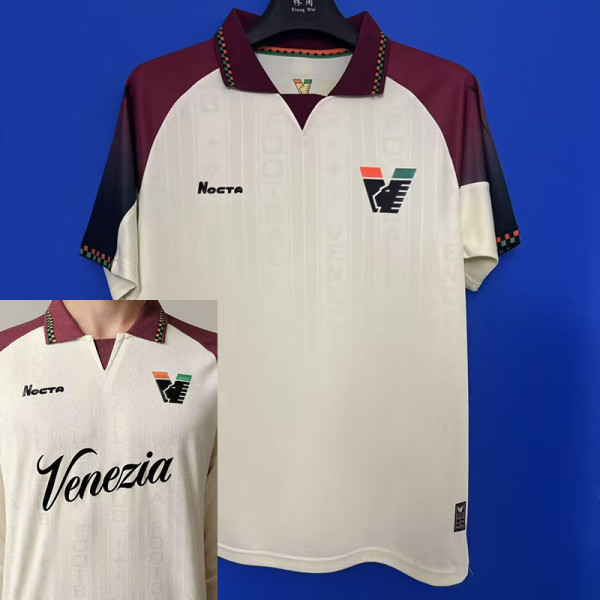25/26 Venezia FC White Fans Soccer Jersey(tenezia胸前广告)