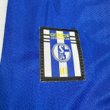 1998/2000 Schalke 04 Home  Retro  Soccer Jersey