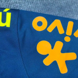 2019/2020 Brazil Special Edition Royal Blue Retro Soccer Jersey