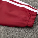25/26 Bayern Red Hooded Windbreaker Tracksuit