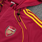 25/26 ARS Red Hooded Windbreaker Tracksuit