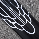 25/26 PSG Jordan Black Inkjet Half Pull Tracksuit #B2573 (半拉链)