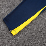 25/26 ATM Royal Blue Half Pull Tracksuit#B2580  (半拉链)