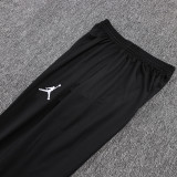 25/26 PSG Jordan Black Inkjet Half Pull Tracksuit #B2573 (半拉链)