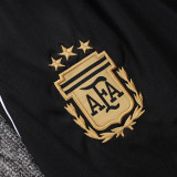 25/26 Argentina Black Half Pull Tracksuit#E25130 (童装\半拉链)