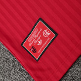 25/26 Flamengo Red Retro Training Vest  Suit