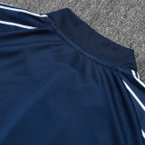 25/26 PSG Jordan Royal Blue Inkjet Half Pull Tracksuit#B2591 (半拉链)