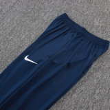 25/26  PSG Royal Blue Half Pull Tracksuit#B2585  (肩蓝、半拉链)