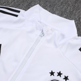 25/26 Germany White Half Pull Tracksuit #E25150 (童装四星\半拉链)