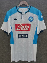 2019 Napoli White Retro Soccer Jersey