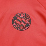 25/26 Bayern Orange Half Pull Tracksuit #E25120 (童装\半拉链)