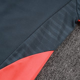 25/26 Bayern Grey Half Pull Tracksuit #B2590 (半拉链)