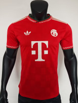 25/26 Bayern Special Edition Red Player Version Soccer Jersey