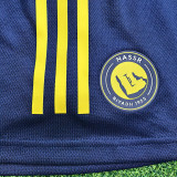 25/26  AL-Nassr Home Player Version Kids Soccer Jersey球员