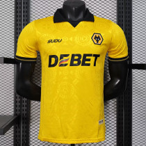 25/26 Wolves Home  Player Version Soccer Jersey