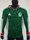 25/26 Mexico Home Long Sleeve Player Version Soccer Jersey长袖