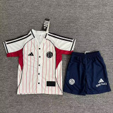 25/26 River Plate White Casusl Edition Kids Baseball jersey